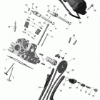 Outlander 800R EFI Головка цилиндров задняя часть