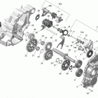 Outlander 800R EFI Коробка передач