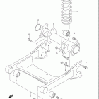 LT-F250 OZARK Rear swingingarm (model k5)