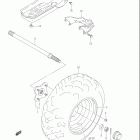 LT-A400 EIGER 4x2 AUTOMATIC Заднее колесо левое