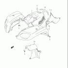 LT-F250 OZARK Front fender (model k4 / k5)