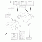 LT160 QUAD RUNNER Наклейки