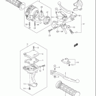 LT-F250 OZARK Handle lever (model k4)