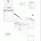 LT-A400 EIGER 4x2 AUTOMATIC Label (model k3)