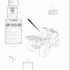 LT-F250 OZARK Наклейки (model k2 / k3)