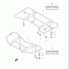LT-F250 OZARK Багажник