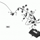SPARK ACE 900 (2up) 10- engine harness and electronic module ace 900 h...