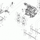 SPARK ACE 900 (2up) 01- engine and air intake silencer _07s1501