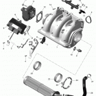 GTX LTD 215 02- air intake manifold and throttle body _18r1530