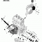 MXZ - 4-STROKE Система смазки двигателя - 900 асе