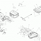 GRAND TOURING - 2-STROKE Багажник задний