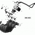 MXZ - 4-STROKE Воздушный впускного коллектора и корпуса дроссельн...