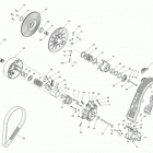 SUMMIT Вариатор 600 carb engine