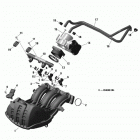 SKANDIC - 4-STROKE Воздушный впускного коллектора и корпуса дроссельн...