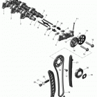 MXZ - 4-STROKE camshafts and timing chain