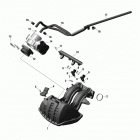 SKANDIC - 4-STROKE Воздушный впускного коллектора и корпуса дроссельн...