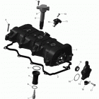 MXZ - 4-STROKE valve cover