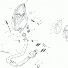 MXZ - 4-STROKE Выхлопная система - 900 асе