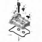 SKANDIC - 4-STROKE Клапанная крышка - 600 ace
