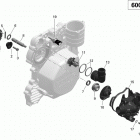 MXZ - 4-STROKE Система охлаждения двигателя - 600 асе