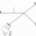 GSX LE 1200 XR137 electrical harness reverse