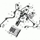 Expedition LE 1200 4-TEC engine harness and electric module