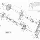 MXZ IRON DOG 600HO E-TEC pulley system 600hoetec