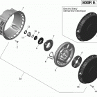 Summit X 800RETEC XM-163 Ручной стартер