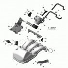 Expedition SE 1200 Коллектор воздухозаборника и корпус дросселя