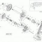 MXZ IRON DOG 800R E-TEC pulley system 800retec