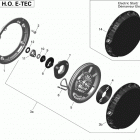 MXZ IRON DOG 600HO E-TEC Ручной стартер
