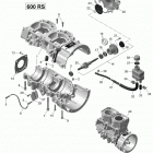 MXZ X-RS 600HOE XS RS Картер