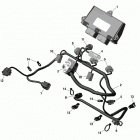 Skandic SWT 900 ACE Жгут проводов и электрический блок