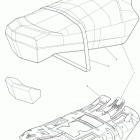 Tundra LT 600ACE XU154 Сидение