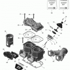 Summit Sport 600 XP146 Цилиндр и головка