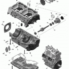 Summit X 800RETEC XM-163 Картер и водяной насос