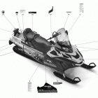 Skandic SWT 600 E-TEC Наклейки