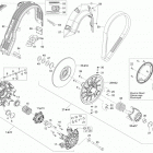 Skandic SWT 550 Защита ремня вариатора