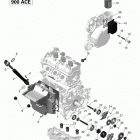 GSX LE 900ACE XS120 Масляная система
