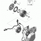 Tundra LT 600ACE XU154 Генератор и эл.стартер