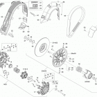 Skandic WT 600 ACE Защита ремня вариатора