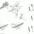 MXZ XRS 800RETEC XS-RS120 Передняя подвеска и лыжи
