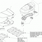 MXZ IRON DOG 800R E-TEC Багажник задний