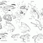Tundra LT 600ACE XU154 Капот