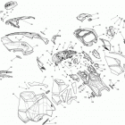 MXZ X-RS 600HOE XS RS Капот