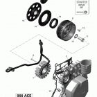 GSX LE 900ACE XS120 Магнето и электрическийй стартер