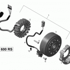 MXZ X-RS 600HOE XS RS Магнето