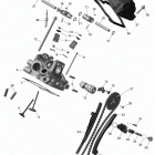 Maverick MAX 1000_STD_XRS-DPS Головка цилиндров задняя часть