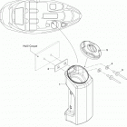 150 Speedster 155 09- storage compartment, front 2