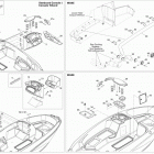210 SP 430 09- front console and glove box